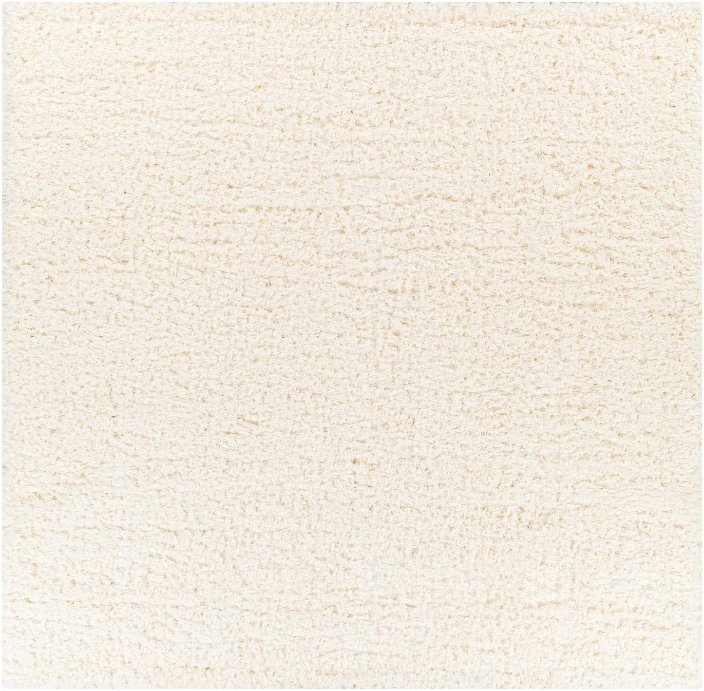 Siari Solid Cream Plush Rug-8