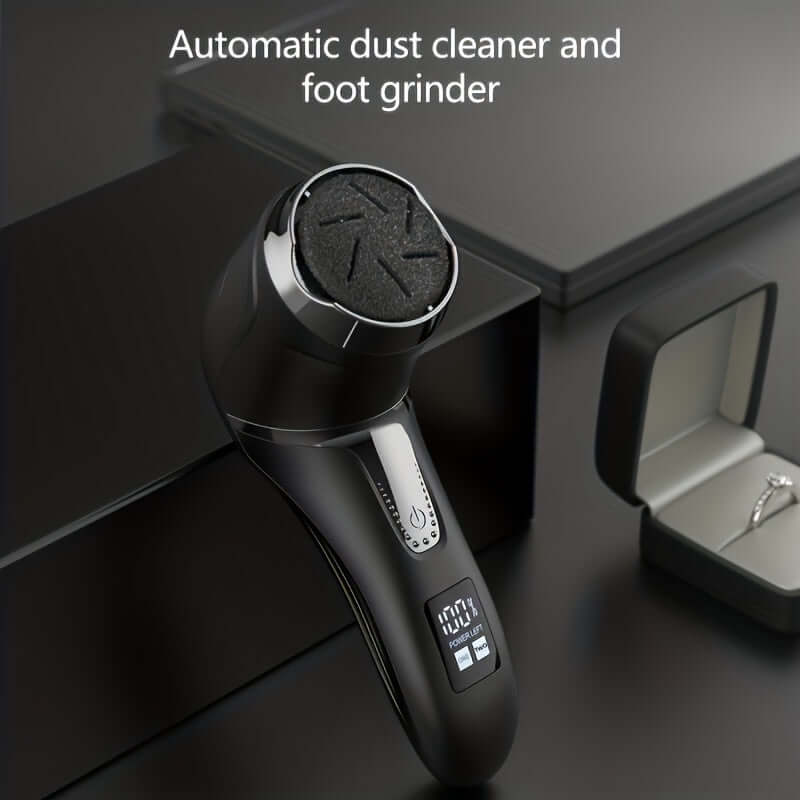Electric foot callus remover designed for effective exfoliation and dead skin removal.