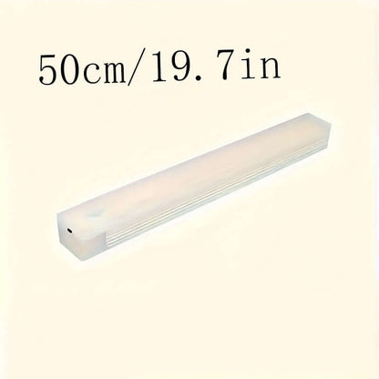 wireless LED under cabinet light measuring 50cm/19.7in for versatile lighting solutions.