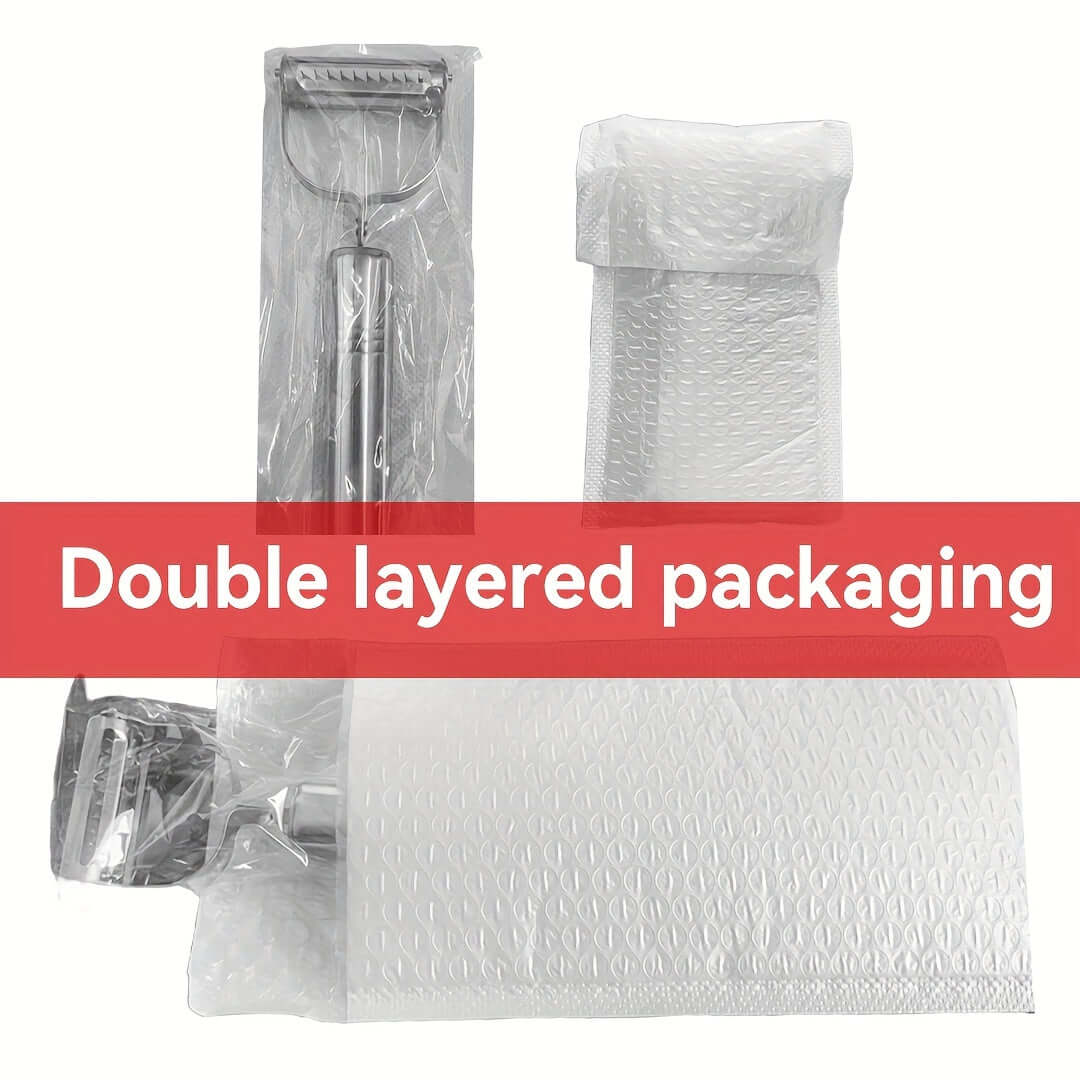Double layered packaging for stainless steel restaurant cookware