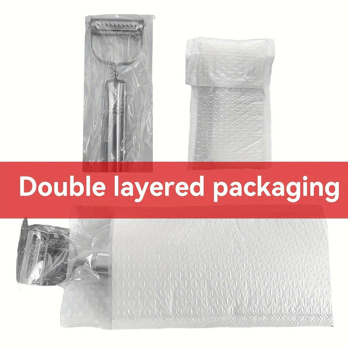 Double layered packaging for stainless steel restaurant cookware