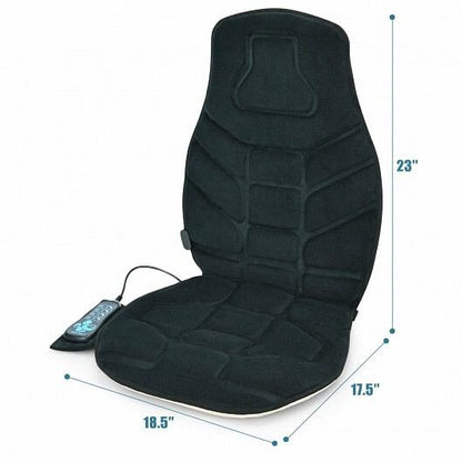Seat Cushion Massager with Heat and 6 Vibration Motors for Home-3