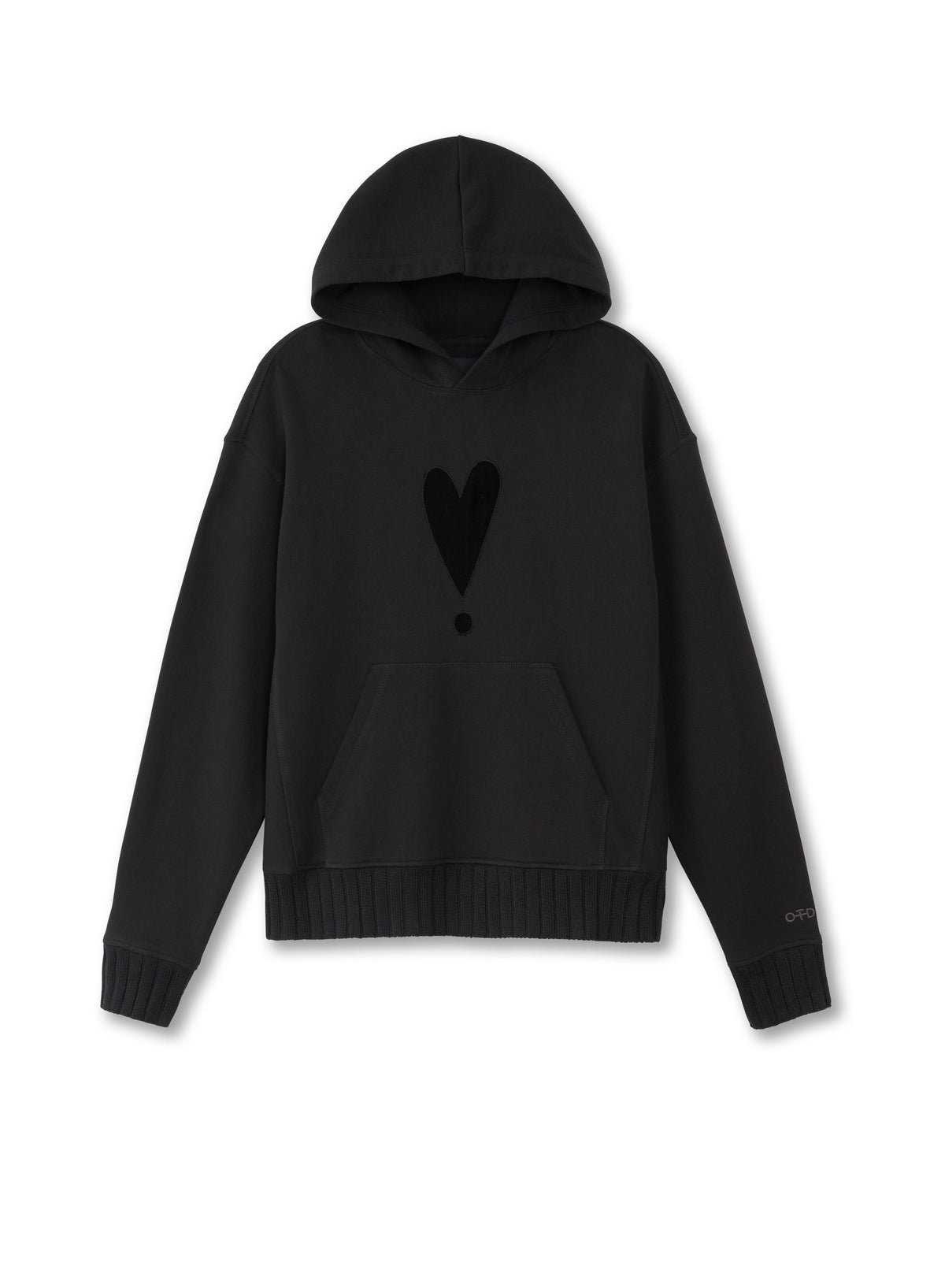 Exclamation Heart Hoodie-0