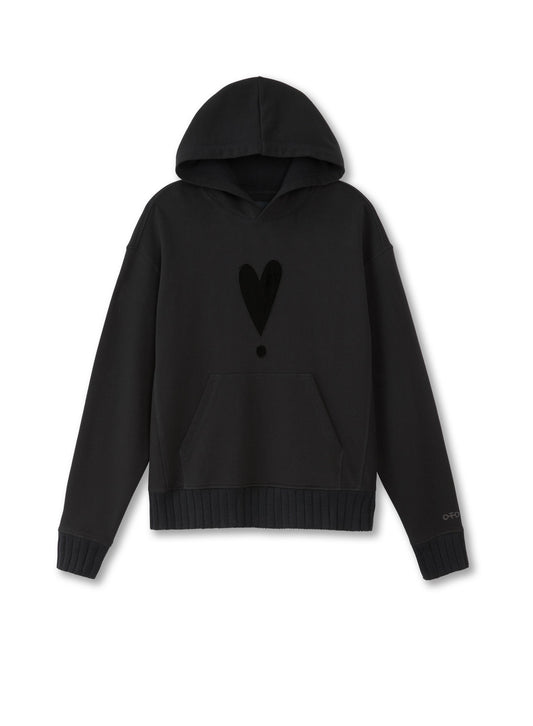 Exclamation Heart Hoodie-0