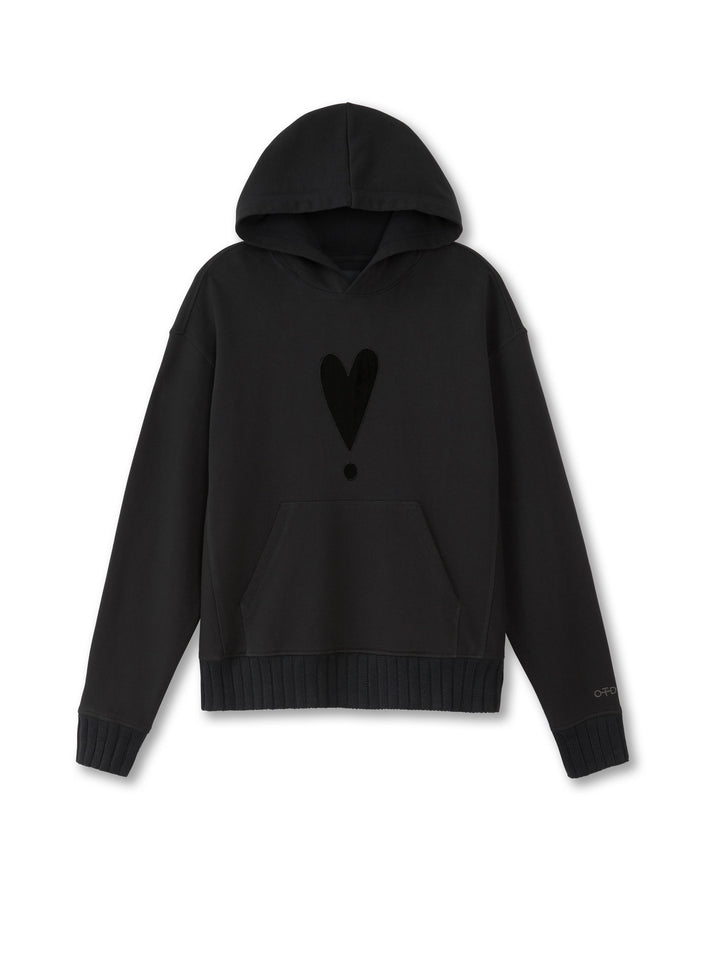 Exclamation Heart Hoodie-0