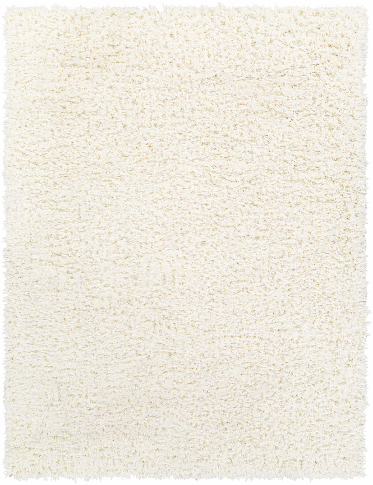 Siari Solid Cream Plush Rug-1