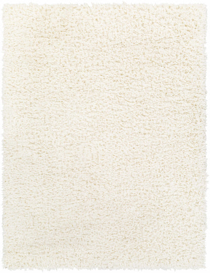 Siari Solid Cream Plush Rug-1