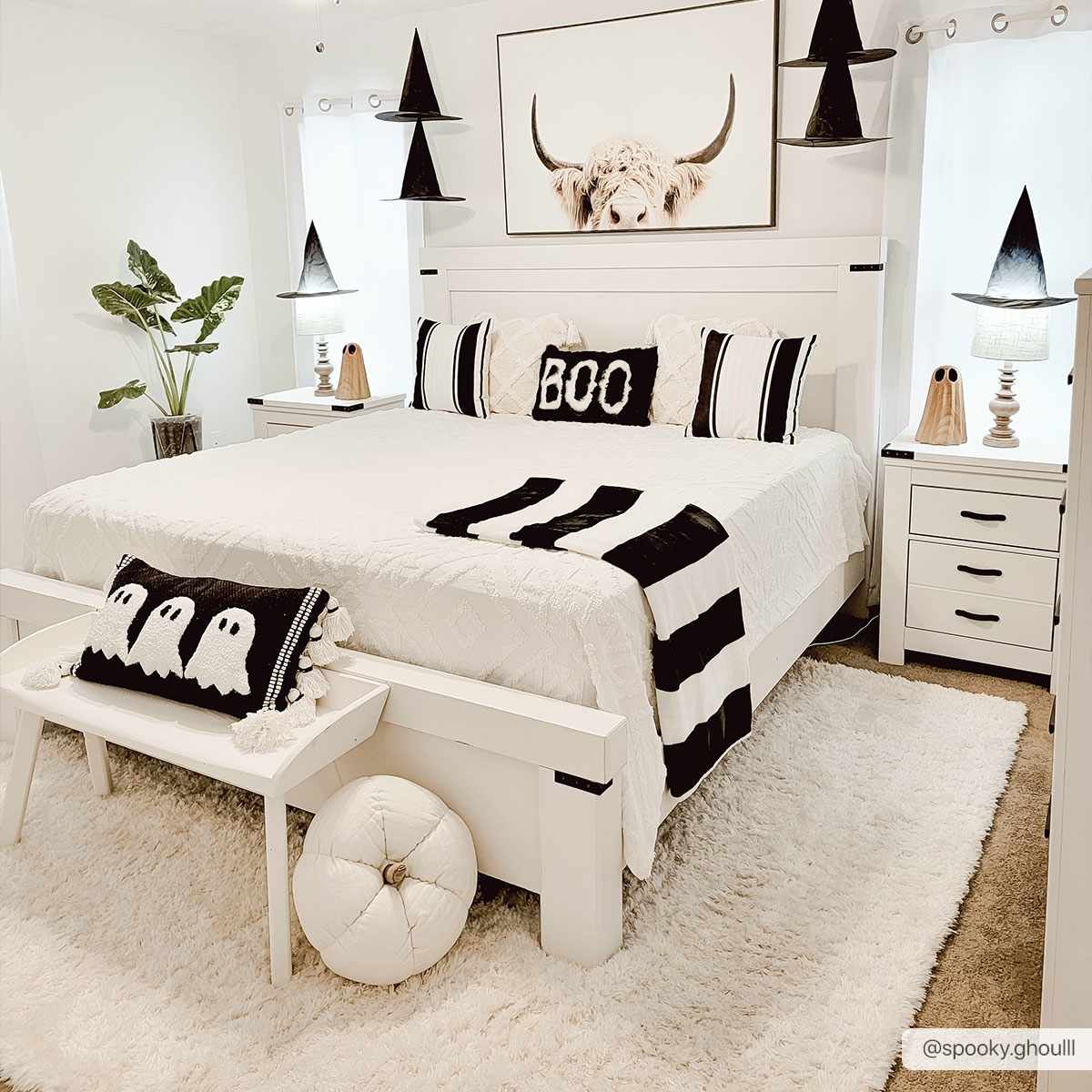 Siari Solid Cream Plush Rug-0