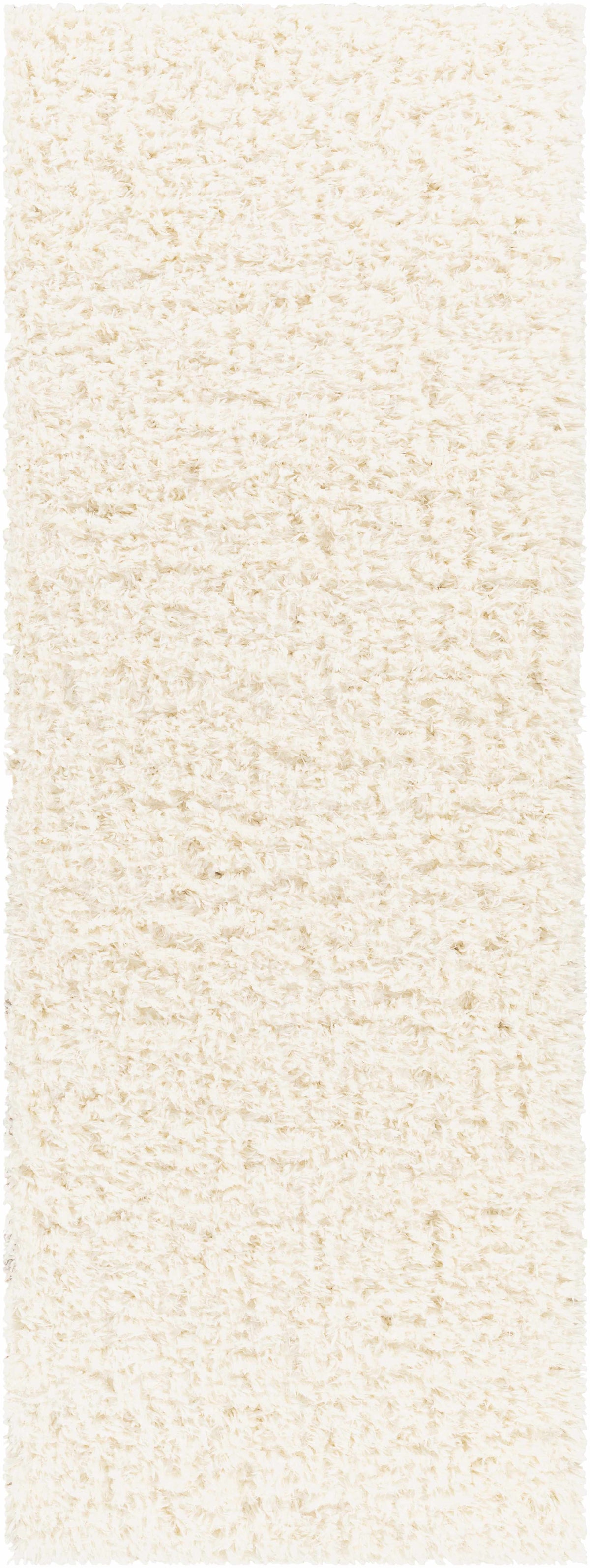 Siari Solid Cream Plush Rug-5