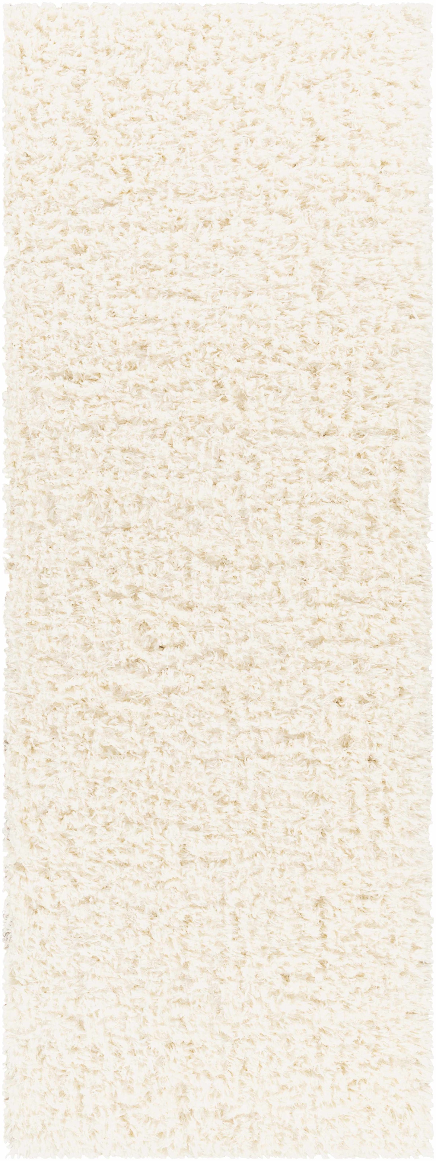 Siari Solid Cream Plush Rug-5