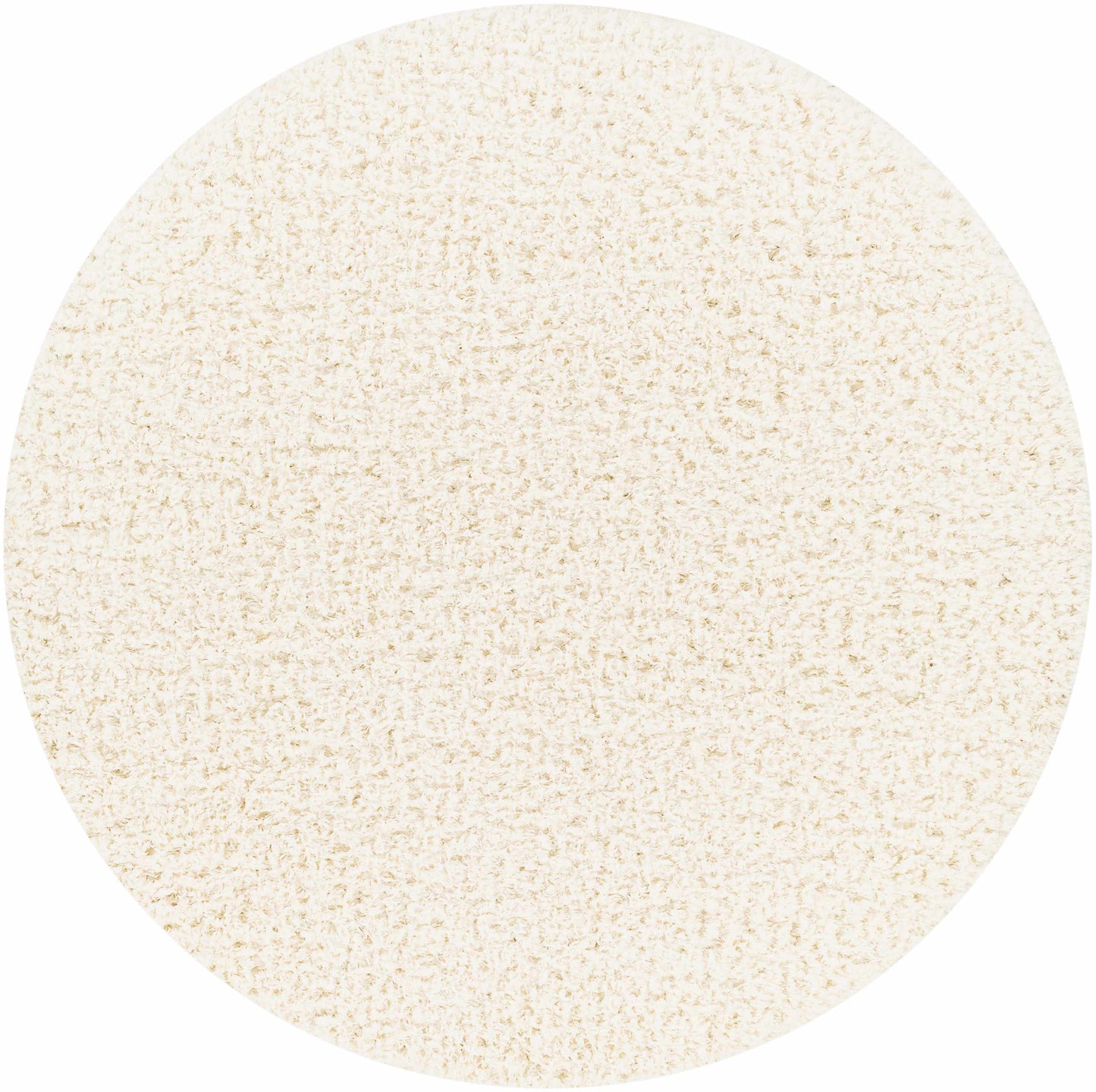 Siari Solid Cream Plush Rug-7