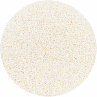 Siari Solid Cream Plush Rug-7