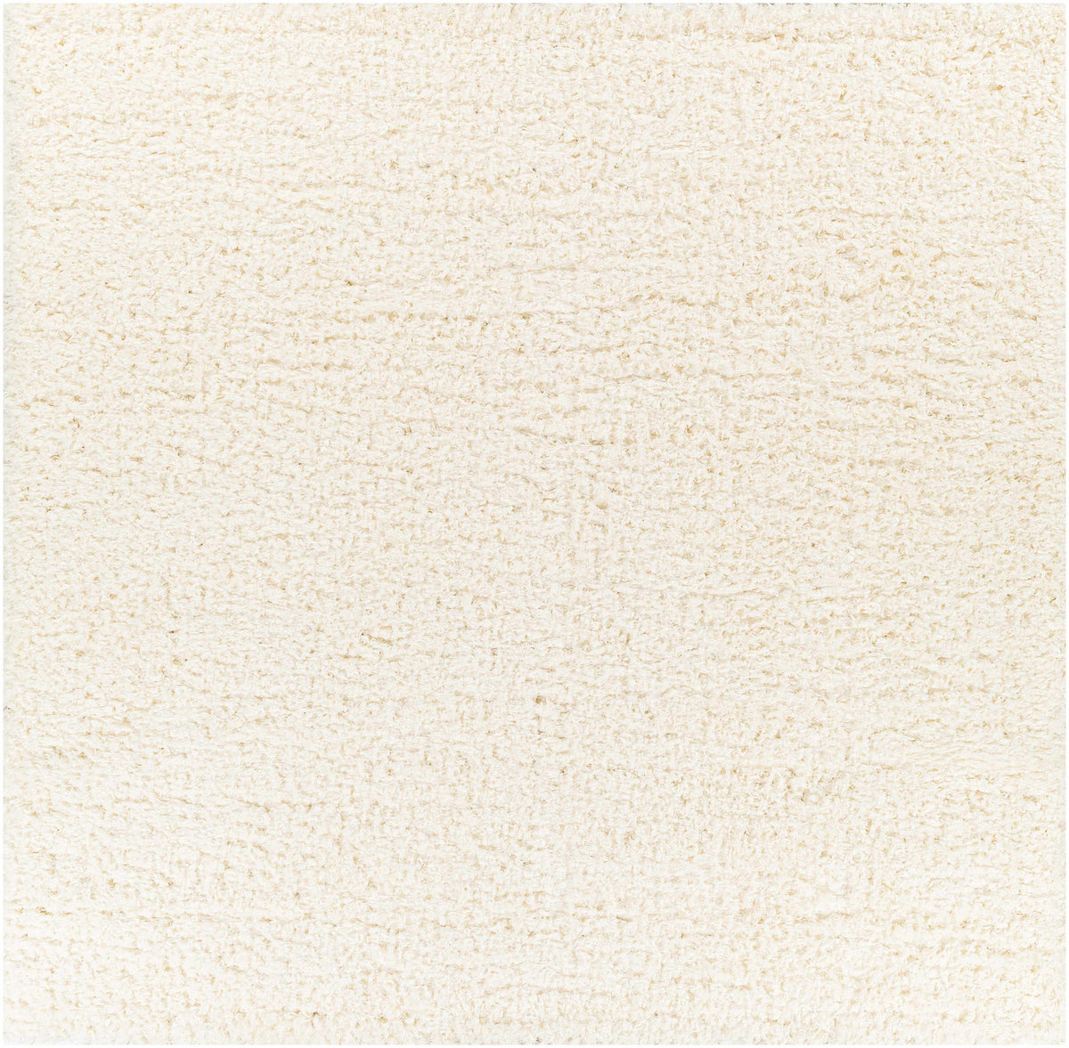 Siari Solid Cream Plush Rug-8