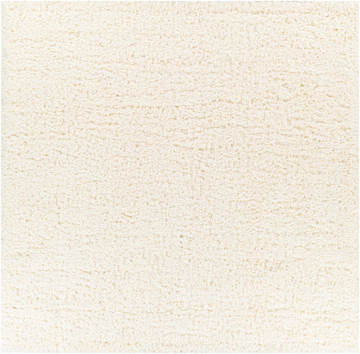 Siari Solid Cream Plush Rug-8